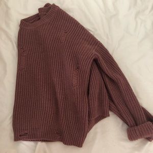 Over-sized long-sleeve